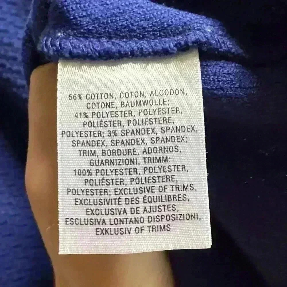 SOLD | Anthropologie Deletta Clemente Sleeveless Blouse | Size S | Royal Blue - Picture 8 of 11